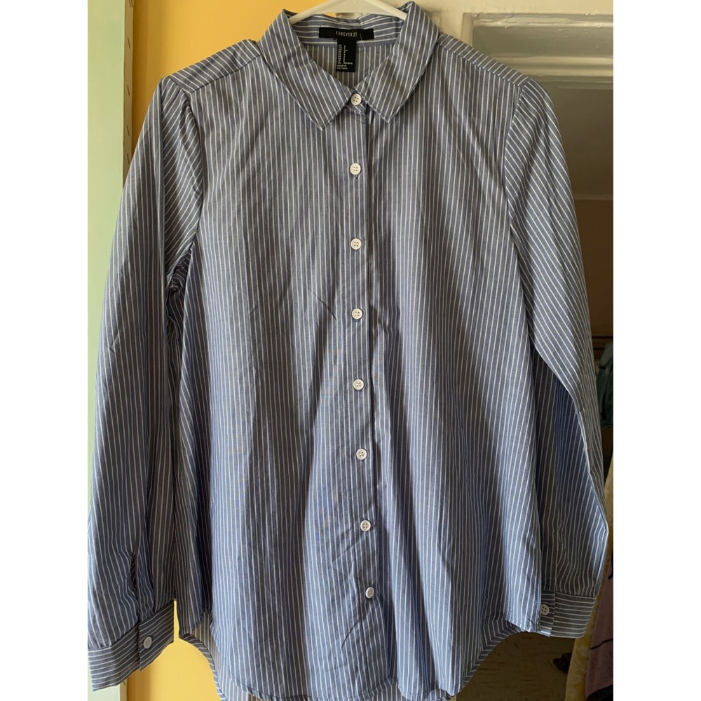 Stripped Button Down Shirt